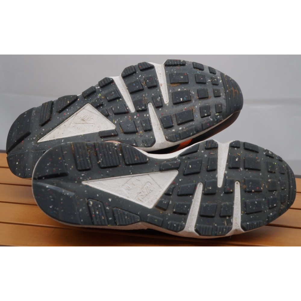Nike Air Huarache Crater PRM - Black Atomic Orange - DG5013 001 - Men's Size 9.5 - Picture 10 of 11